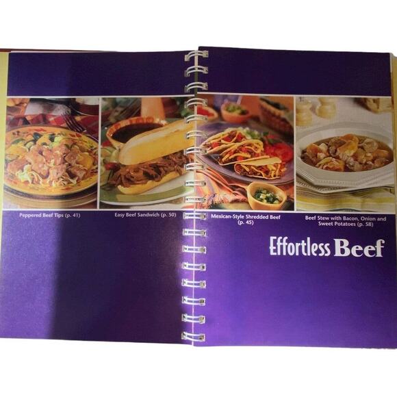 Incredibly Easy One Dish Cookbook 2006 Spiral Binding Hardcover Index Recipe - Picture 4 of 9